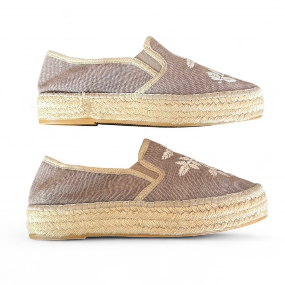Floral Embroidered Spanish Espadrilles